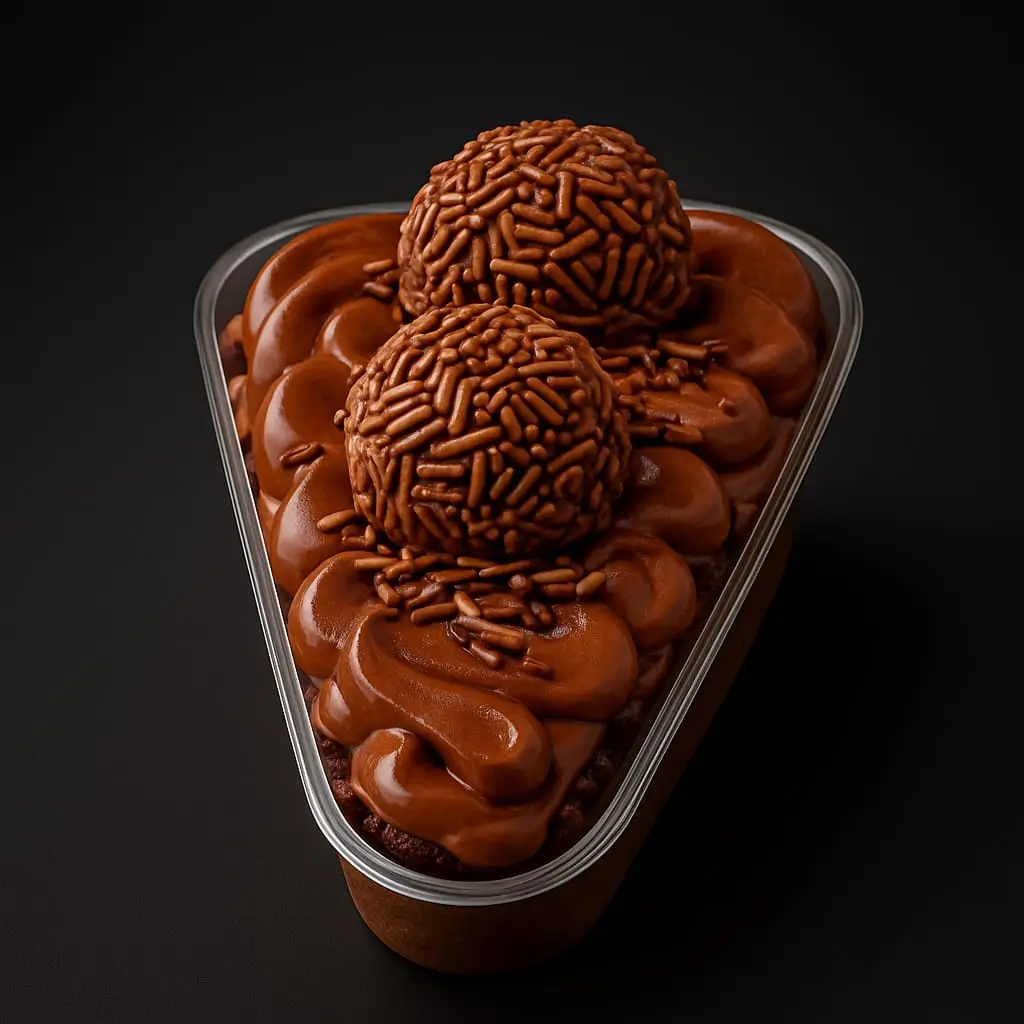 Fatia Brownie Brigadeiro